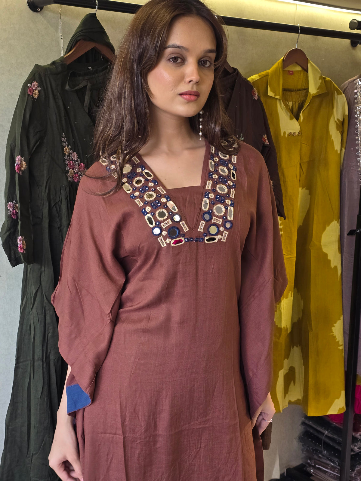 Designer Cotton Kaftan 2 Piece