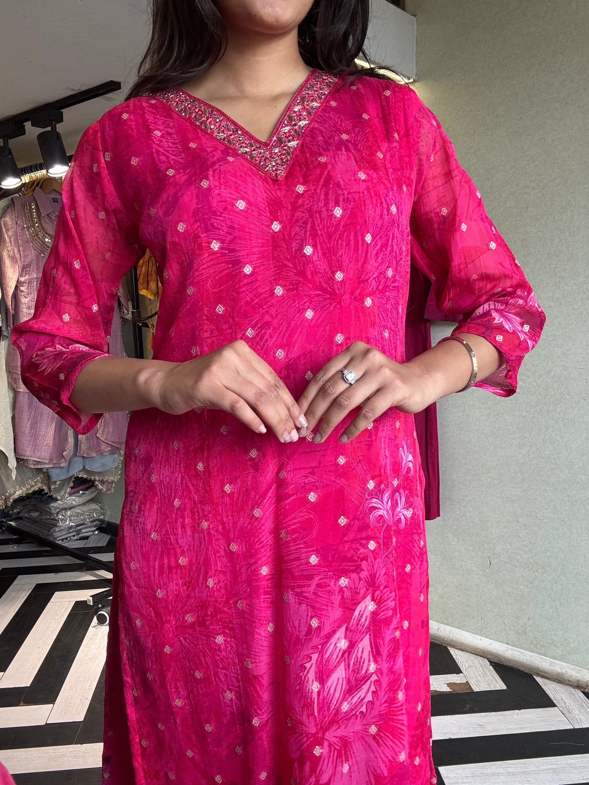 Pure chinnon 3 Piece Set