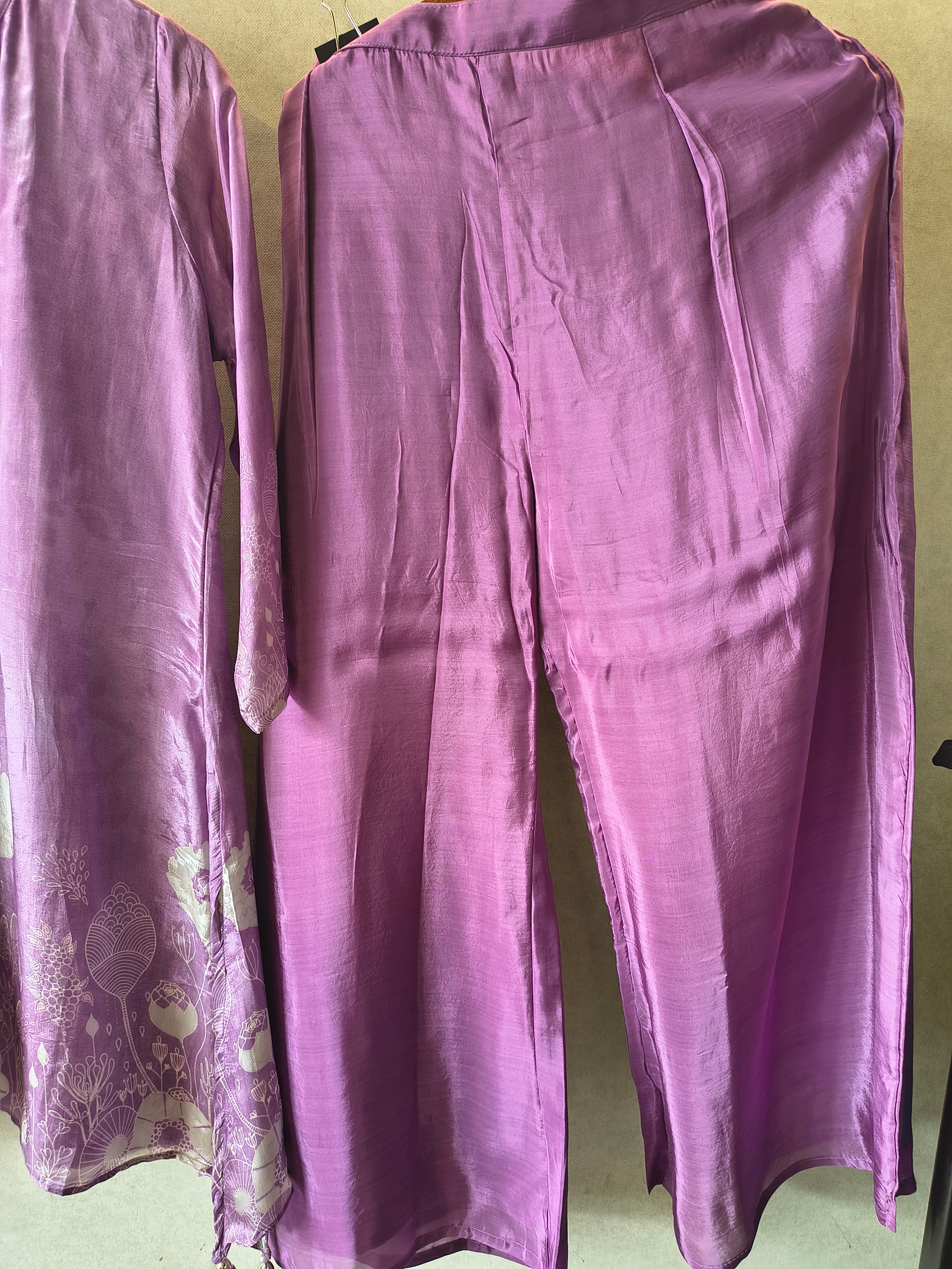 Image of Lavender Mist Embellished Floral Co-Ord Set