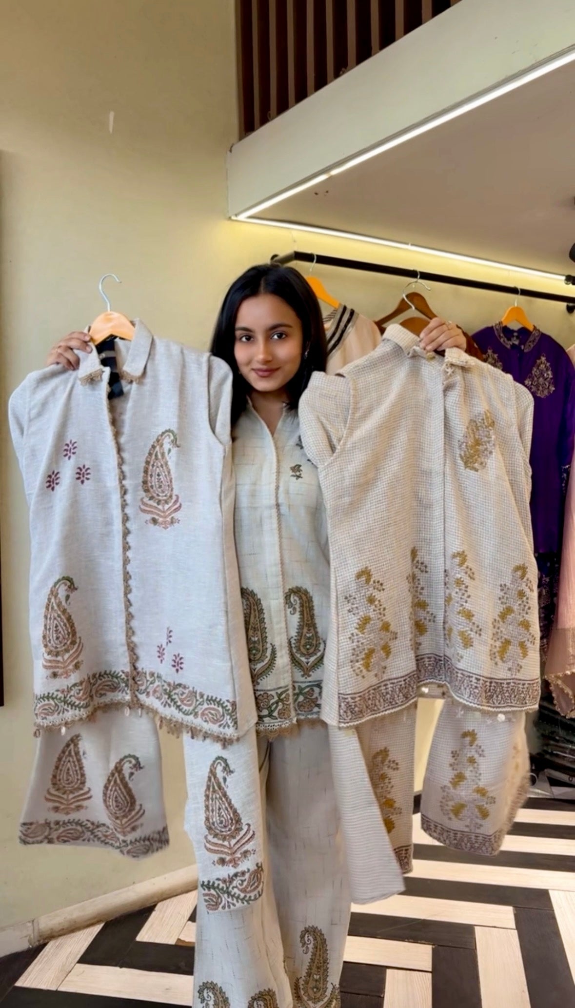 Pure Jute Cotton 2 Piece Set